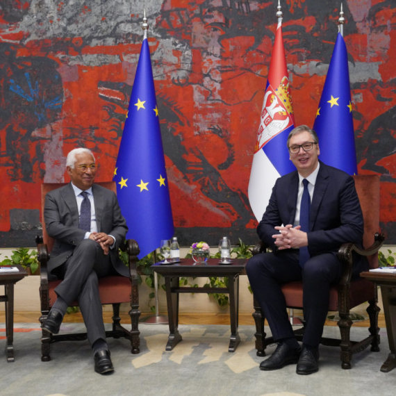 Vučić sa Koštom: U toku sastanak u Palati Srbija FOTO/VIDEO