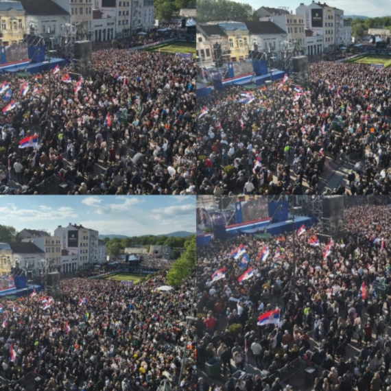 Nestvaran prizor: Veliki broj građana okupio se na Trgu kralja Milana FOTO/VIDEO