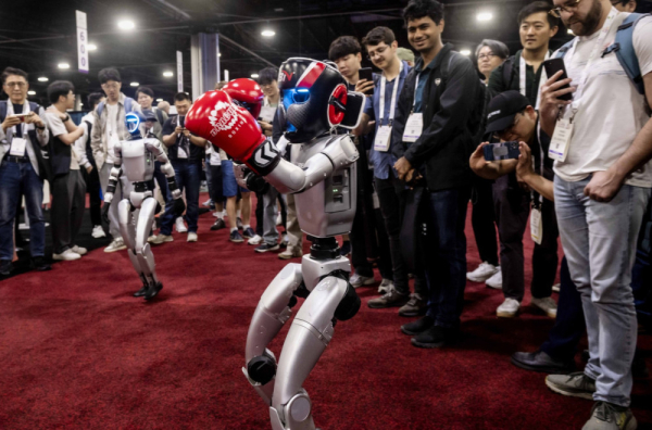 Pogledajte boks meč robota VIDEO
