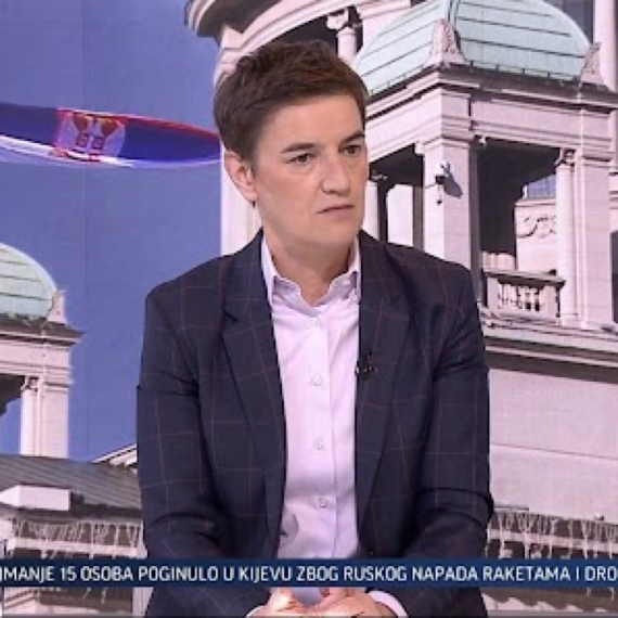 Brnabić za TV Prva: Kuda vodi nasilje blokadera; Da li je to ta lepša Srbija? VIDEO